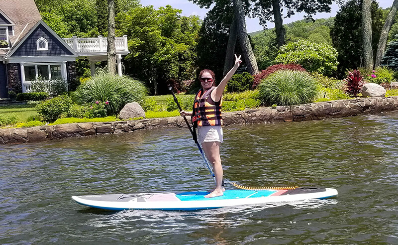 SUP rentals at Jersey Paddle Boards on Greenwood Lake